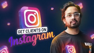 How to Get Clients on Instagram for Graphic Designers - Hindi
