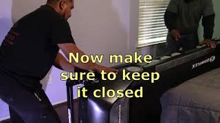 How to move a Bowflex Treadmill BTX216 upstairs