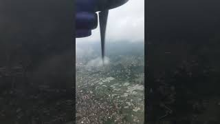 Aerial view of Kathmandu City आकाशबाट हेर्दा काठमाडौं शहर यस्तो देखिन्छ