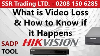 Hikvision Video Loss Event DVR NVR Notification Warning if Camera Lost Picture or Been Disconnected