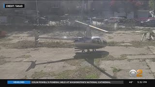 FAA Investigating After Private Helicopter Lands In Empty Lot In Brooklyn