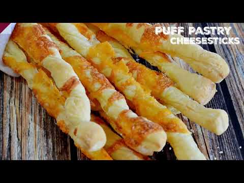 Semi Homemade Puff Pastry Cheese Sticks Semi Homemade Puff Pastry Cheese Sticks