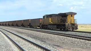 Powder River Coal Country #realtrains #uptrins #bnsftrains #coal