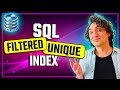 SQL Unique & Filtered Indexes (Visually Explained) | #SQL Course 37