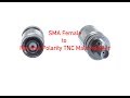 SMA Female to Reverse Polarity TNC Male Adapter # 1549