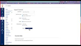 How to Import Existing Content into a New Canvas Course