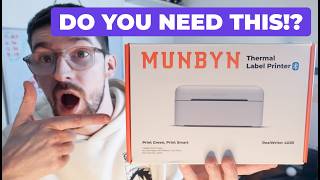 Does Your Small Business Need One of These?! MUNBYN Thermal Label Printer Review