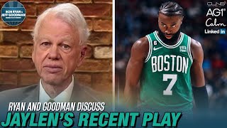Jaylen Brown Carries Celtics vs Nets + Can Lakers Turn it around? | Bob Ryan & Jeff Goodman Podcast