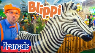 Blippi en français - Découverte des animaux de la jungle | Vidéos éducatives pour les enfants