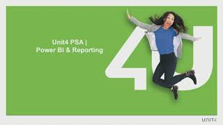 UNIT4 PSA Power BI Reporting v2