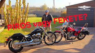 Eladó 2 nagyszerű Honda Shadow VT750 Spirit 11e és 29e km-rel, 2.3-2.5M