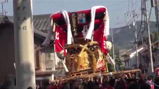 2019年10月27日宇多津秋祭り「北浦太鼓台」