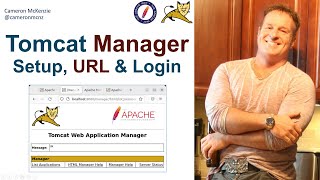 Setup and Login to the Tomcat Manager URL without 401 or 403 errors