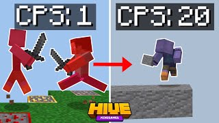 Hive Skywars But My Clicking Method Changes