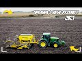 ☆Uprawa i siew pszenicy 2021☆GR.Bagiński☆2xJohn Deere☆Bednar☆Strom☆🔈John Deere Engine Sound☆🔈