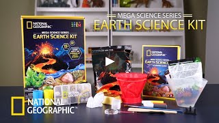 NATIONAL GEOGRAPHIC Mega Science Series | Earth Science Kit