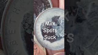 MILK SPOTS SUCK #coin #preciousmetals #silver