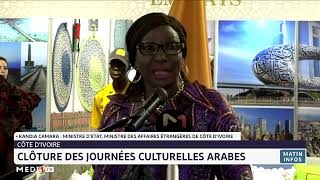 Côte d´Ivoire : Clôture des journées culturelles arabes