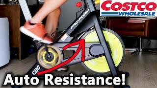 ProForm Tour de France CBC Auto Resistance with iFit App review - Costco Peloton bike alternative!
