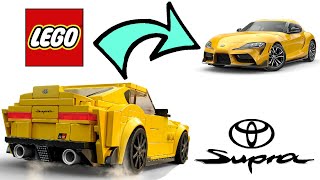 LEGO Toyota Supra Comparison!