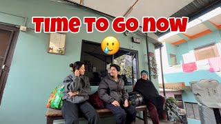 Time to leave now 🥲 | Goodbyes with friends | Nischal Lmc |