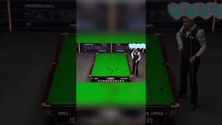 丁俊暉衝擊147全程緊張刺激，超細緻的控球#snookerhq #snooker #斯诺克 #8ballpool #台球 #shorts