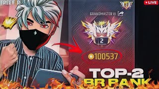 Grandmaster Top 2 |10 Booyah Challenge Live😨 ??