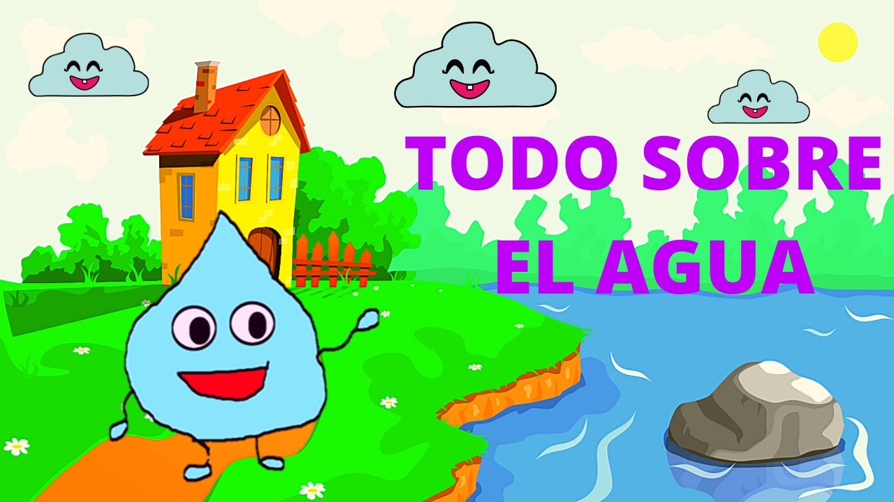 EL AGUA PARA NIÑOS/ En Español/ EXPLICACIÓN Para Niños/ El Ciclo/Que Es ...