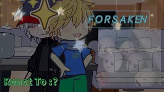 FORSAKEN REACT TO : UNTIL DAWN? [ TRUD ] (By.Q Haruno) SHORT- MAKEWIP