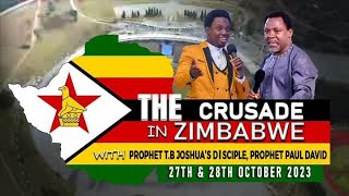 THE CRUSADE IN ZIMBABWE WITH PROPHET TB JOSHUA'S DISCIPLE #tbjoshua #tbjoshualegacy #zimbabwe