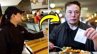 Waitress Is Only Person Nice To Elon Musk. The Next Day She Arrives To Work In A Cybertruck And...