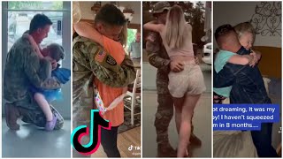 Military Coming Home Tiktok Compilation  Most Emotional Compilations  TTWarriors  # 9