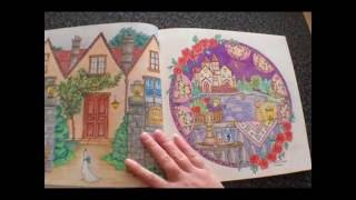 96 Romantic Country Coloring Book Flip Through HD 96 Romantic Country Coloring Book Flip Through HD