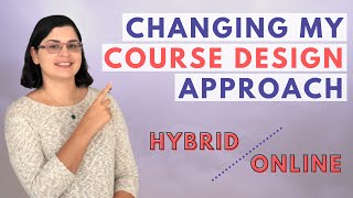 How I Teach And Grade Differently In My Hybrid Class | Online And Hybrid College Course Design Ideas