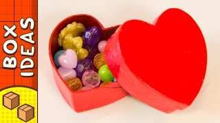 DIY Gift Box - Heart | Craft Ideas for Kids on Box Yourself