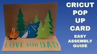 CAMPING: How To Make A Camping Pop Up Card