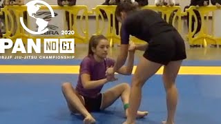 Livia Santos VS Ana Mayordomo / Pan NoGi Championship 2020