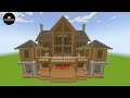 MINECRAFT:BEST MANSION TUTORIAL #viral #trending