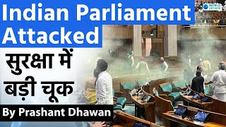 Indian Parliament Attacked with Tear Gas | Video Shocks the Nation