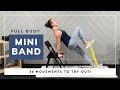 36 MINI BAND MOVEMENTS | Home Workout | Full Body Strength