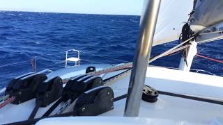 Lagoon 380 S2 Aegean Sea Sailing