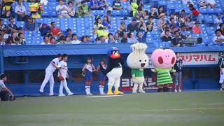 振り付け完璧w氣志團のワンナイトカーニバルを踊るつば九郎 振り付け完璧w氣志團のワンナイトカーニバルを踊るつば九郎