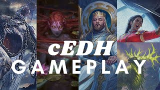 Emry vs Kroxa vs Sisay Jegantha vs Kenrith cEDH gameplay