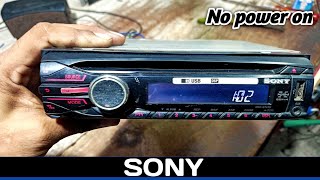 sony car stereo not turning on sony car stereo bluetooth pairing