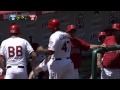 2011/08/07 Wells' RBI single