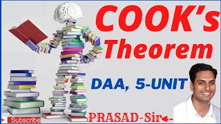Cook's Theorem / Cooks Theorem /#CookTheorem/#Cookstheorem/#DAA/#NPHardAndNPComplete/#PrasadSir/