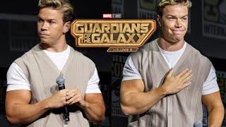 Will Poulter buffs up for Adam Warlock - Guardians of the Galaxy 3