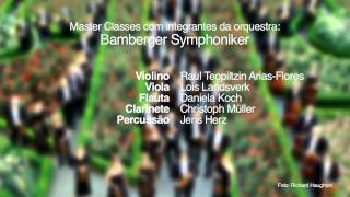 Master classes com integrantes da  Bamberger Symphoniker