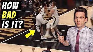 Doctor Reacts to Giannis Antetokounmpo SEVERE Knee Injury & Explains What Happened