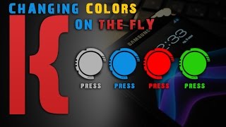 KLWP Tutorial - Sub Request Changing Colors On the Fly